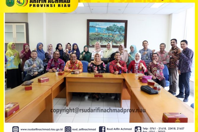 RSUD Arifin Achmad Provinsi Riau gelar Sertijab Kepala Bagian Umum dan Diklit