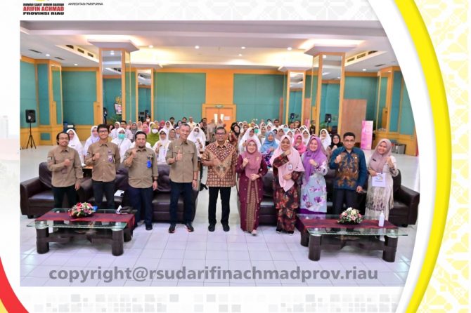 RSUD Arifin Achmad Provinsi Riau  gelar Bimtek Penyusunan Risk Register dan Rencana Tindak Pengendalian (RTP) Risiko