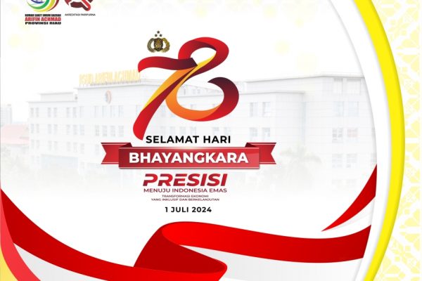 Selamat memperingati Hari Bhayangkara tahun 2024