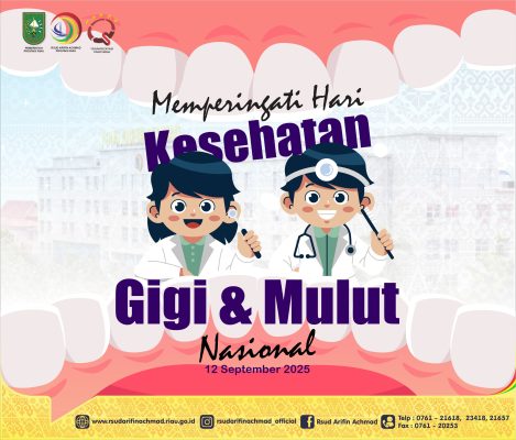 Selamat memperingati “Hari Kesehatan Gigi dan Mulut Nasional”.