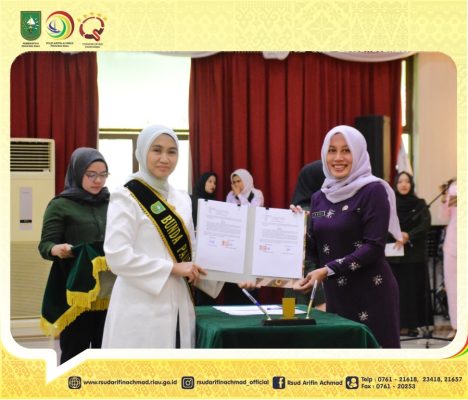 RSUD Arifin Achmad Provinsi Riau jalin perjanjian kerjasama dengan POKJA Bunda Paud Provinsi Riau