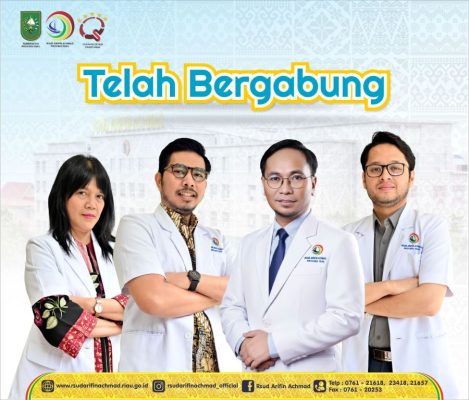 Selamat bergabung para dokter baru di RSUD Arifin Achmad Provinsi Riau